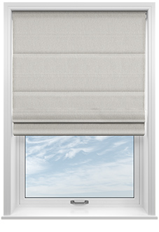 Bravo, Limestone - Roman Blind